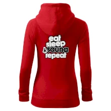 Eat sleep sauna repeat