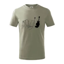 Mačka a gitara WC
