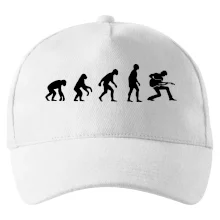 Evolúcia gitarista - kľačiaci