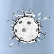 Florbal lopta v triku