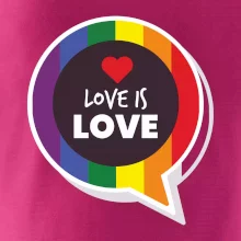 Love is love bublina