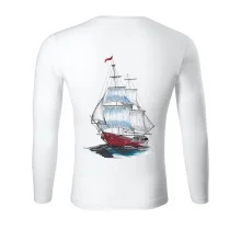 Plachetnica farebná na chrbte Plachetnica farebná na chrbte