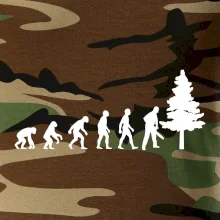 Evolúcia drevorubač - píla a strom