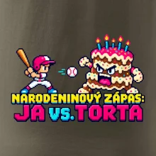 Narodeninový zápas ja proti torte
