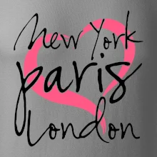 I love NYC Paris London