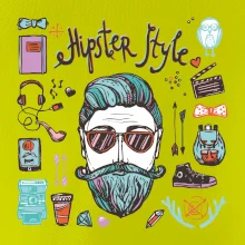 Hipster style Hipster style