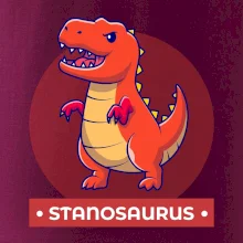 Dinosaurie mená - oranžový dinosaurus