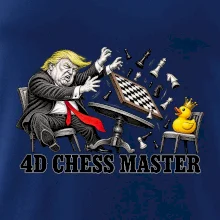 Donald Trump prohrává šachy s kachnou
