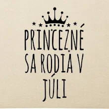 Princezné sa rodia v júli