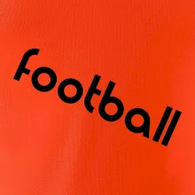 FOOTBALL nápis šikmo