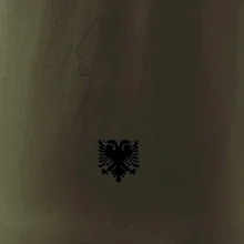 Albánsko obrys mapa Albánsko obrys mapa