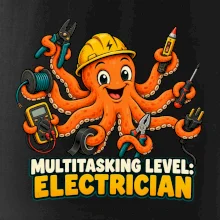 Chobotnice elektrikář multitasking