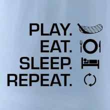 Play Eat Sleep Repeat florbal Play Eat Sleep Repeat florbal