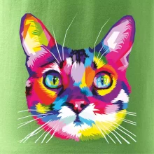 Mačka dúhová hlava