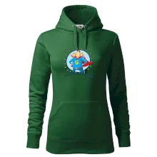 Ocko superman - dievča a dievča