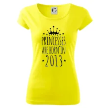 Princesses are born in 2013