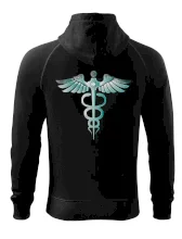 Hrdinovia zdravotníctva - logo (Pecka design)