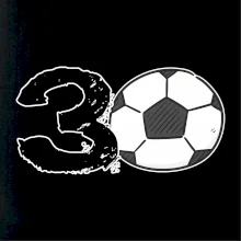 Futbal okrúhle narodeniny 30
