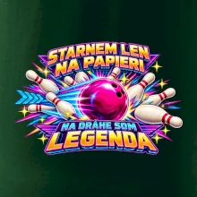 Starnem len na papieri na dráhe som legenda