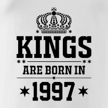 Kings are born in 1997 Kings are born in 1997