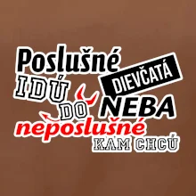 Poslušné dievčata idú do neba