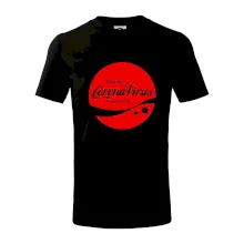 Corona virus pandemic logo