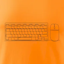 Klávesnica a myš jedným ťahom