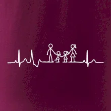 EKG rodina a dve dievčatá