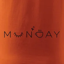 Monday nápis