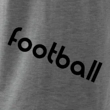 FOOTBALL nápis šikmo