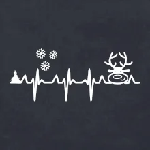 EKG Vianoce Vločky a sob EKG Vianoce Vločky a sob