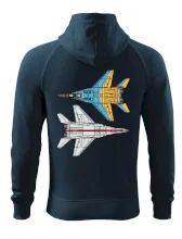 Mig 29 Fulcrum zo spoda a zo shora