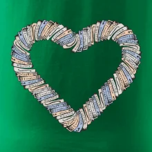 Srdce z kníh Srdce z kníh