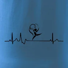 EKG moderná gymnastika stuha