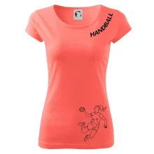 Handball nápis šikmo 1