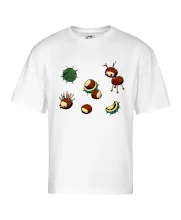 Gaštanové zvieratká - obdĺžnik