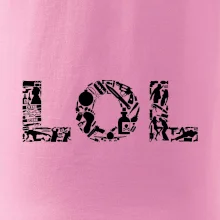 LOL nápis