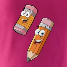 Parové tričko - Ceruzka a guma