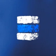 Turistická značka - modrá