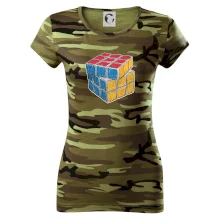 Rubikova kocka kreslená