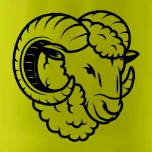 Biela Hlava barana obrys Biela Hlava barana obrys