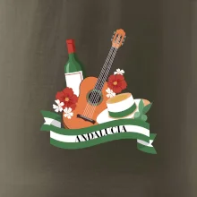 Andalucia gitara a stuha