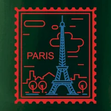Paríž známka jednoduchá Paríž známka jednoduchá