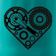 Srdce plné cyklo dielov