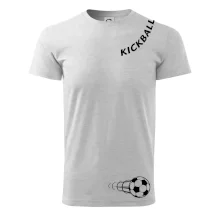 Kickball nápis šikmo