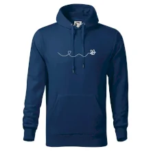 Dráha letu včely - vlnovka Dráha letu včely - vlnovka