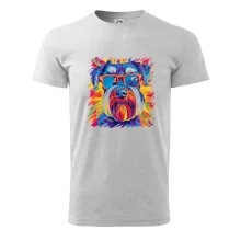 Bradáč farebný štýl 70s