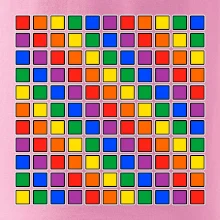 LGBT dúhový štvorec