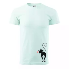 Zamilovaná mačka zozadu Zamilovaná mačka zozadu