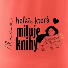 Čiernobiela holka, ktorá miluje knihy - holka - Vaše meno